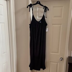 Old Navy Terry Knit Coverup Black